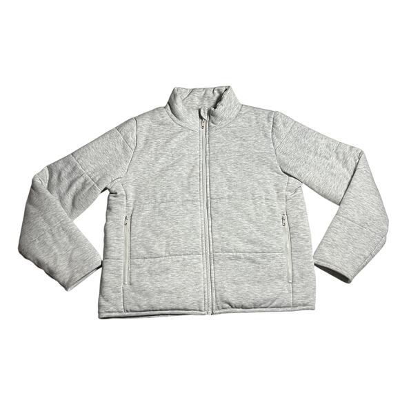 THREE DOTS Quilted Full Zip Puffer Jacket Size Small **SMALL FLAW** Winter - Picture 1 of 10